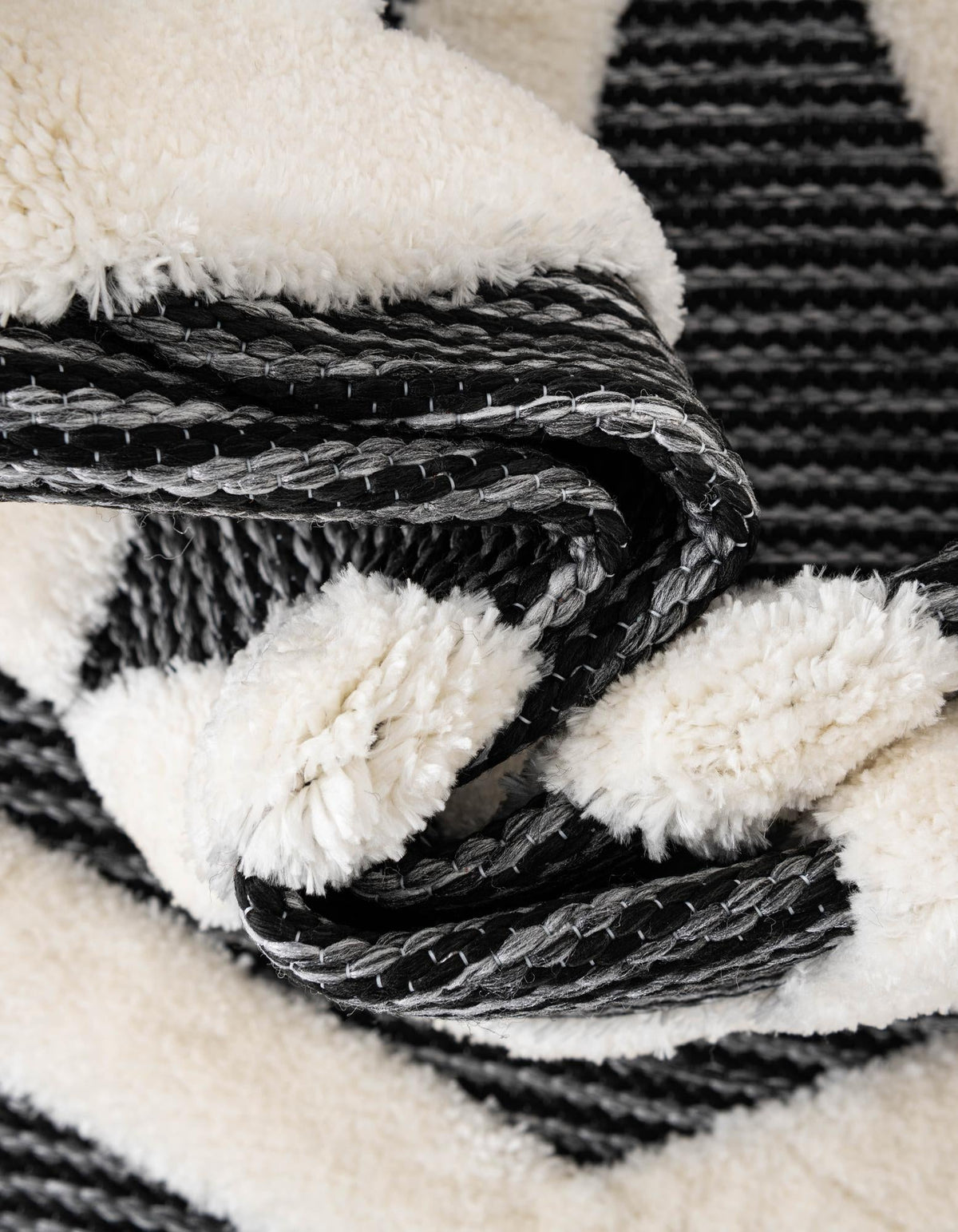 Monochrome Collection Area Rug -  Onyx Rectangle Gray  lifestyle 28