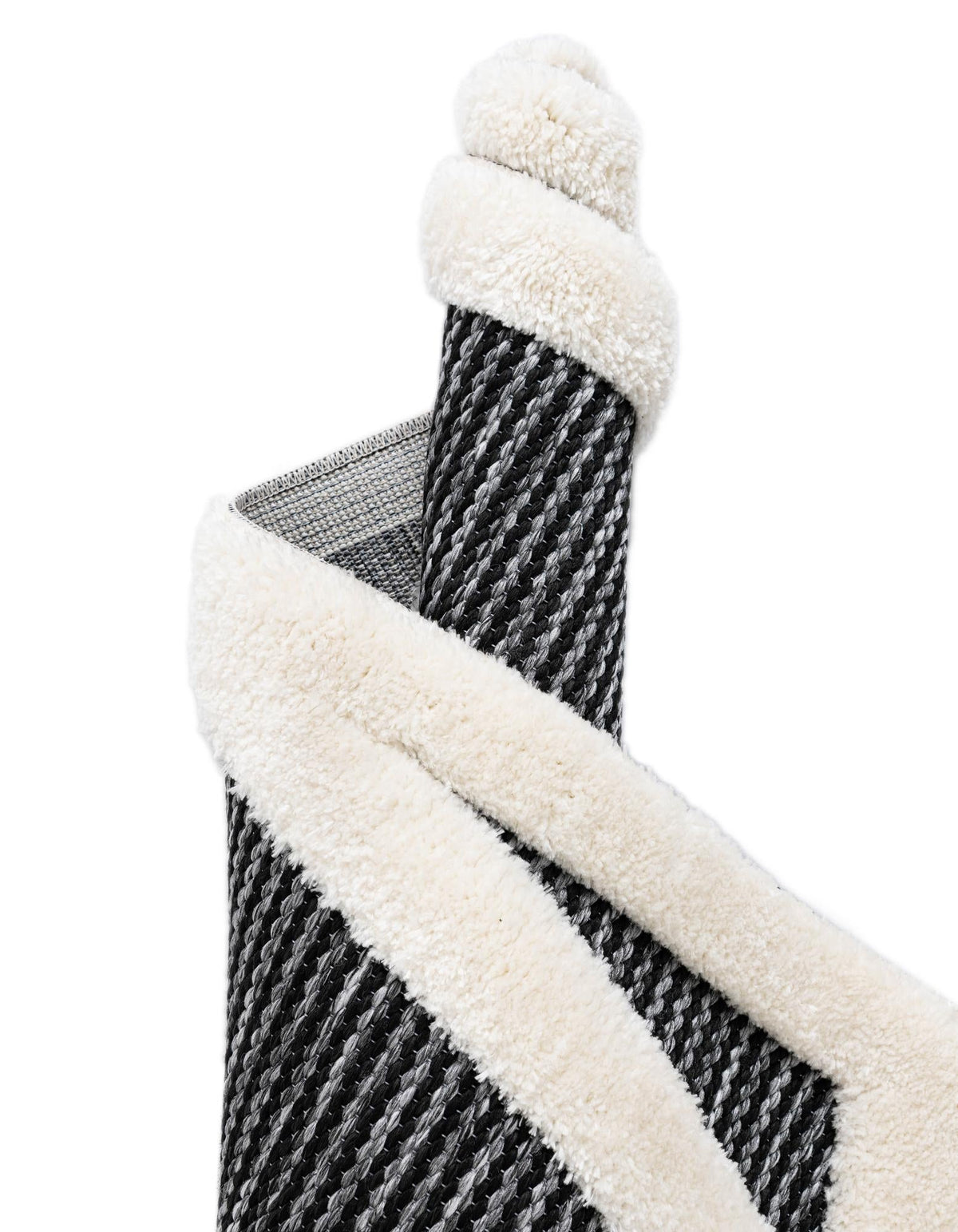 Monochrome Collection Area Rug -  Onyx Rectangle Gray  lifestyle 34