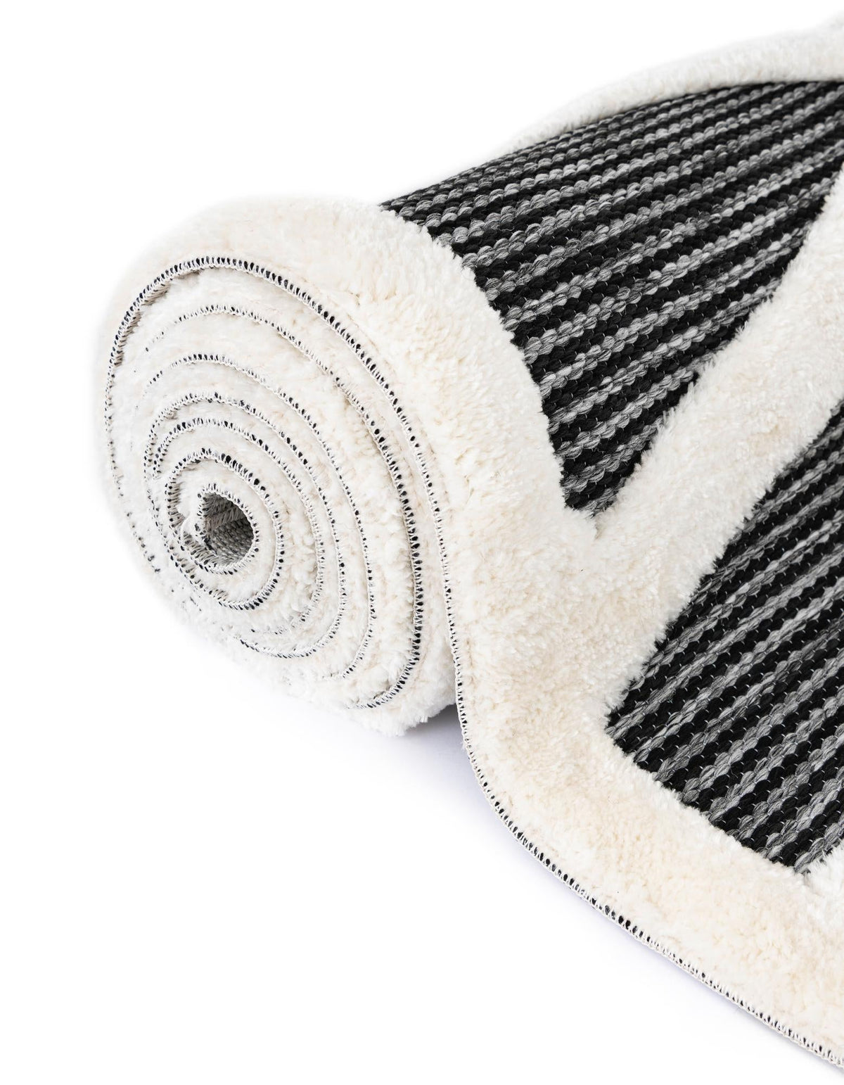 Monochrome Collection Area Rug -  Onyx Rectangle Gray  lifestyle 36