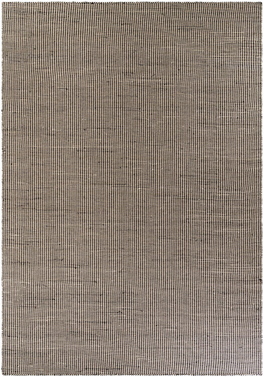 Sequoia Handwoven Jute Collection Area Rug - Aspen Rectangle Black and White Main