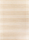 Sequoia Handwoven Jute Collection Area Rug -  Mendocino Rectangle Ivory Main
