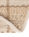 Sequoia Handwoven Jute Collection Area Rug -  Mendocino Round Ivory  lifestyle 29