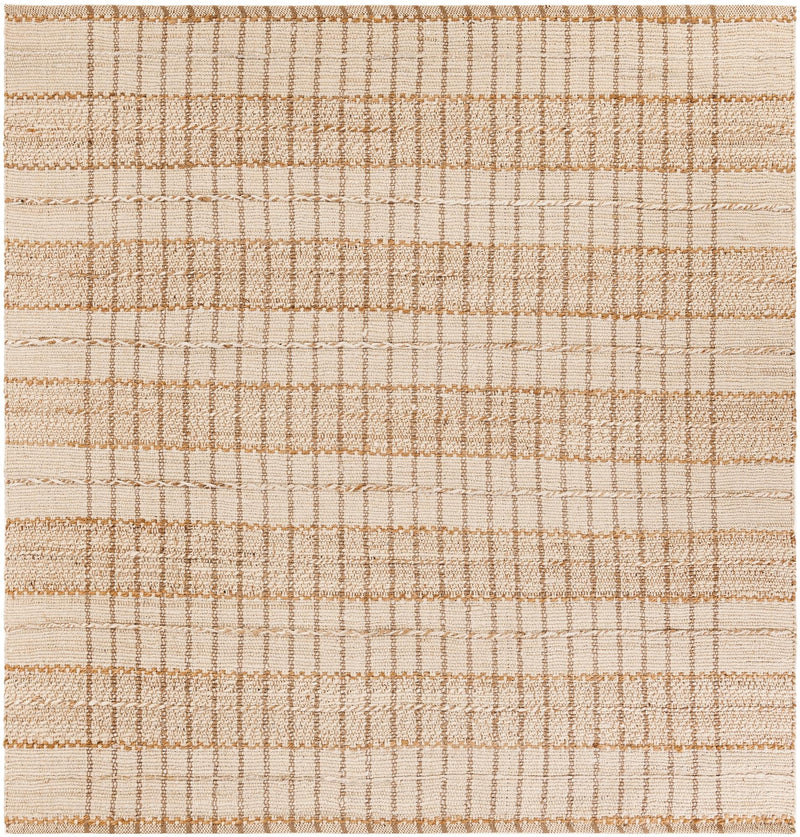 Sequoia Handwoven Jute Collection Area Rug - Charleston Square Ivory  lifestyle 20