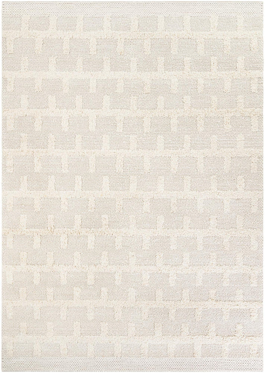 Lana Tasmanian Wool Collection Area Rug - Freycinet Rectangle Ivory Main
