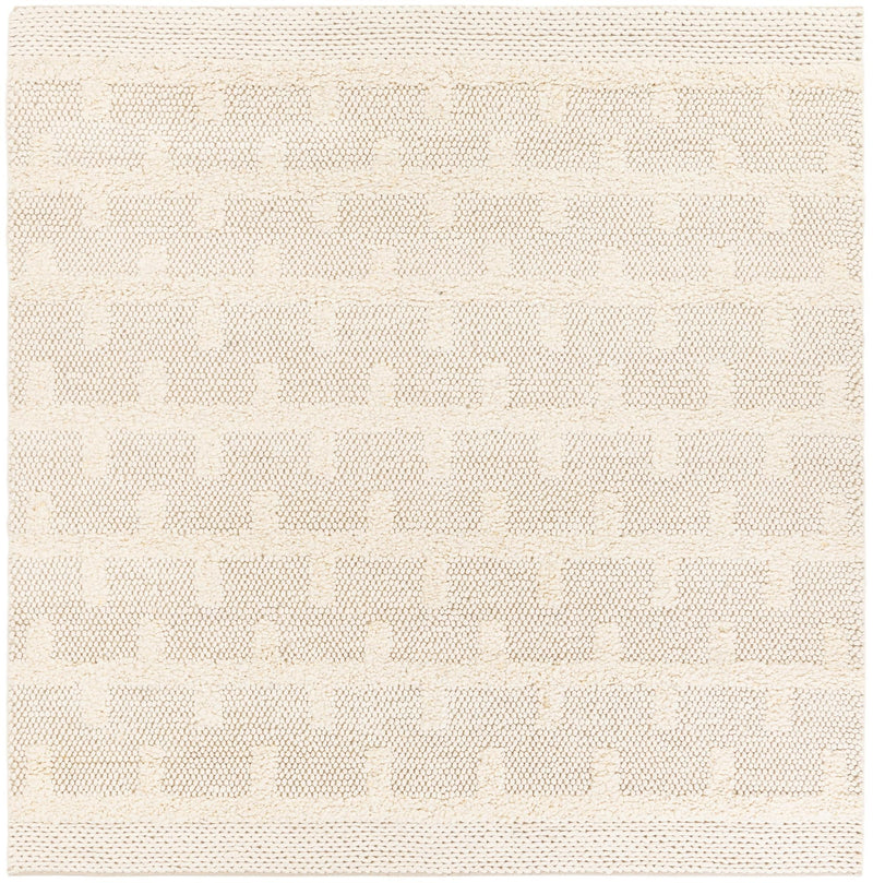 Lana Tasmanian Wool Collection Area Rug - Freycinet Square Ivory  lifestyle 26