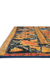 Patio Elegance Collection Area Rug -  Grove Rectangle Navy Blue and Rust Red  lifestyle 14