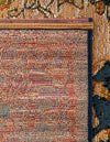 Patio Elegance Collection Area Rug -  Grove Rectangle Navy Blue and Rust Red  lifestyle 16