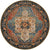 Navy Blue and Rust Red
