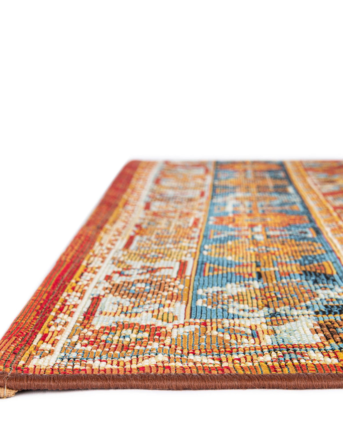 Patio Elegance Collection Area Rug -  Eden Rectangle Antique Red  lifestyle 14