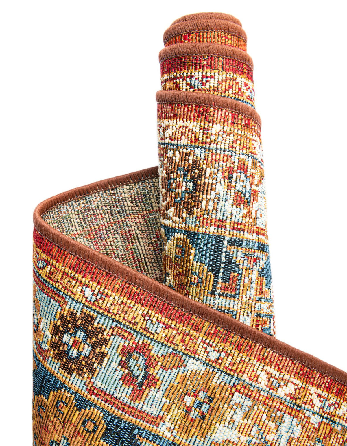 Patio Elegance Collection Area Rug -  Eden Rectangle Antique Red  lifestyle 18