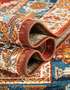 Patio Elegance Collection Area Rug -  Eden Rectangle Antique Red  lifestyle 20