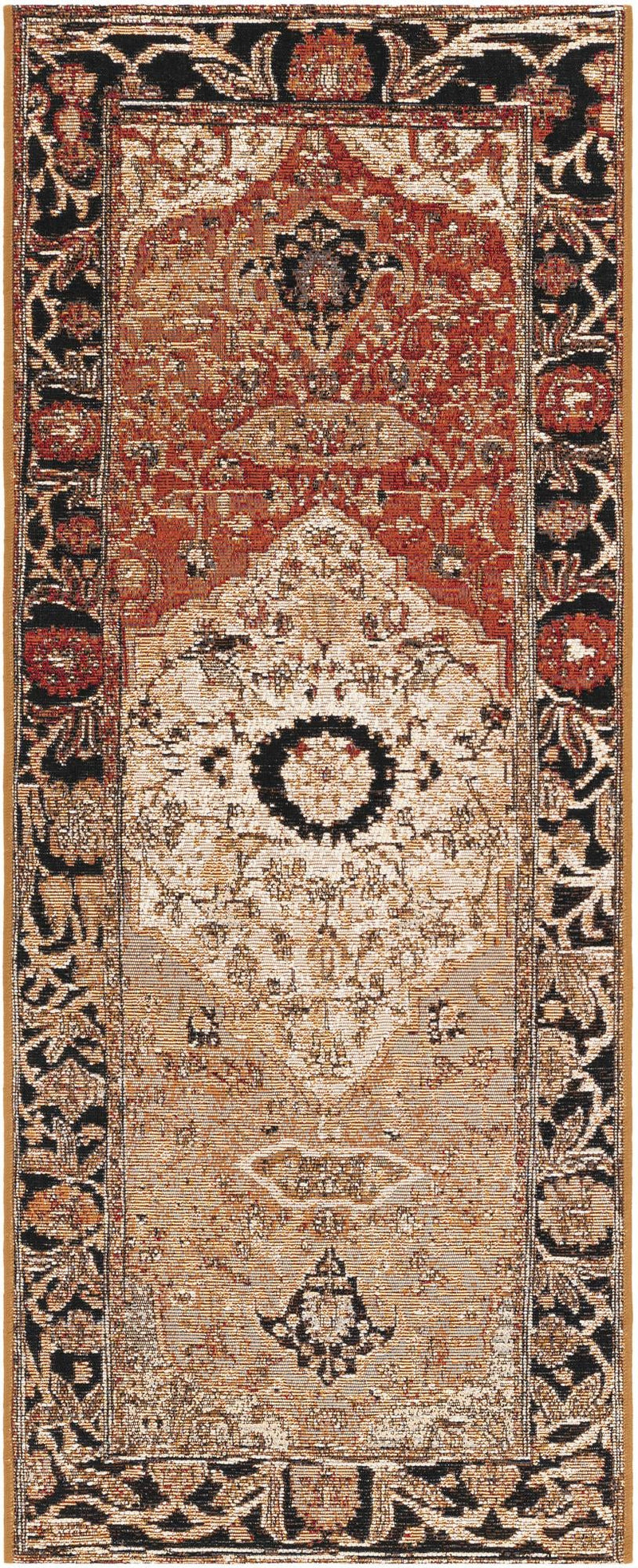 Patio Heritage Collection Area Rug -  Gazebo Runner Multi  lifestyle 53