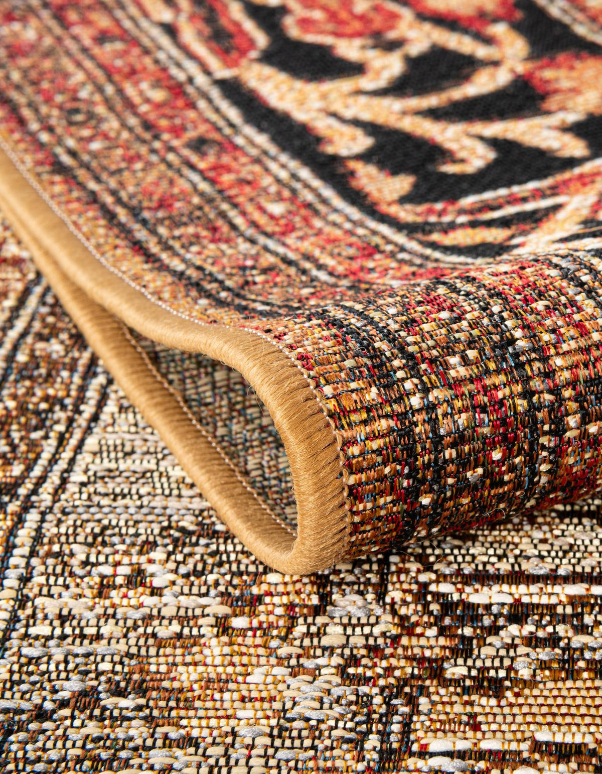 Patio Elegance Collection Area Rug -  Gazebo Rectangle Multi  lifestyle 13