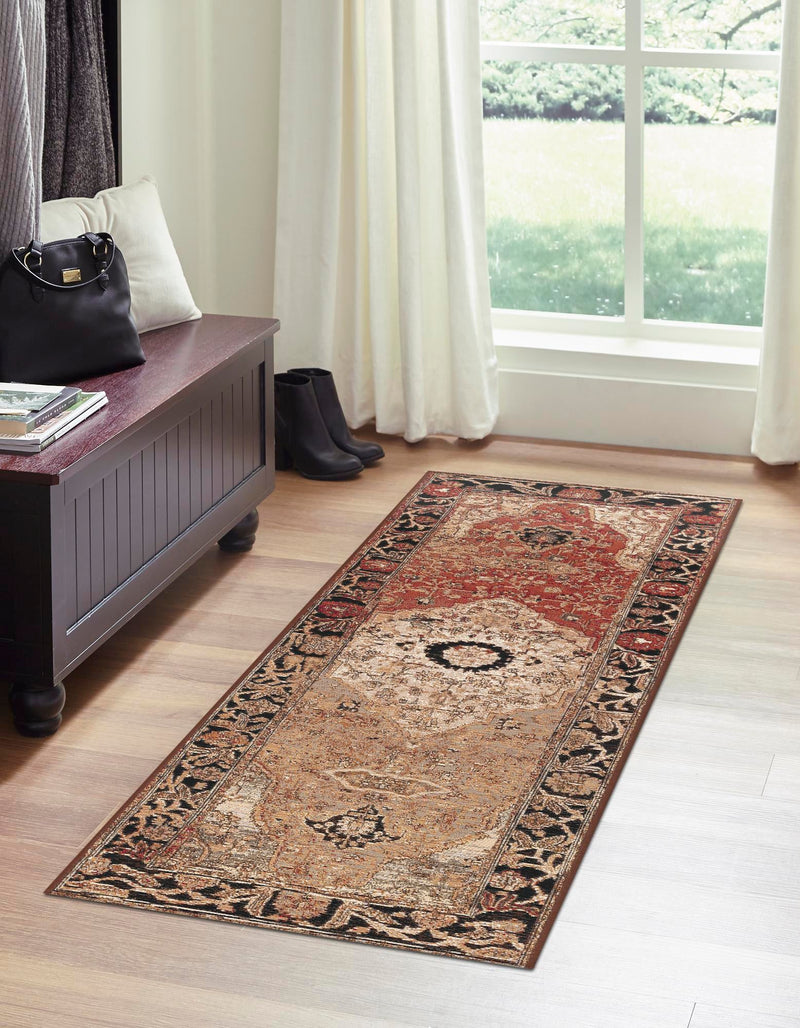 Patio Elegance Collection Area Rug -  Gazebo Runner Multi  lifestyle 47