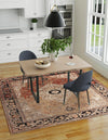 Patio Elegance Collection Area Rug -  Gazebo Square Multi  lifestyle 26