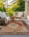 Patio Elegance Collection Area Rug -  Gazebo Square Multi  lifestyle 27