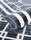 Metro Heights Collection Area Rug -  Liberty Rectangle Navy Blue  lifestyle 13