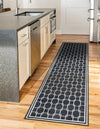 Metro Heights Collection Area Rug -  Liberty Runner Navy Blue  lifestyle 31