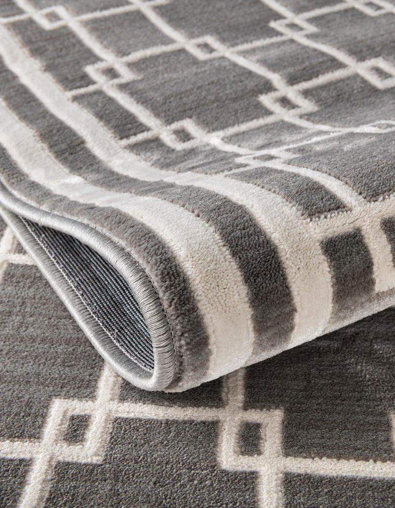 Metro Heights Collection Area Rug -  Ellis Rectangle Gray  lifestyle 3