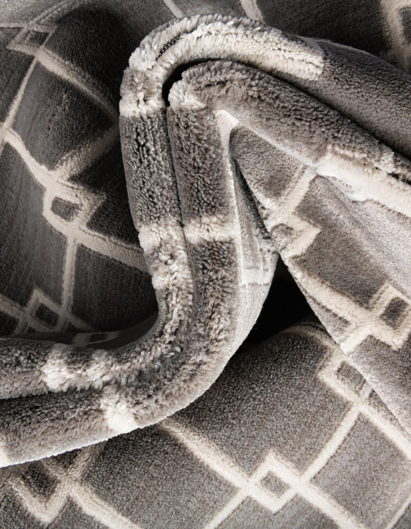 Metro Heights Collection Area Rug -  Ellis Rectangle Gray  lifestyle 5