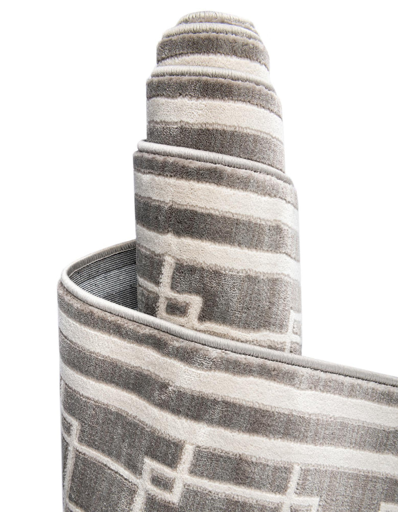 Metro Heights Collection Area Rug -  Ellis Rectangle Gray  lifestyle 8