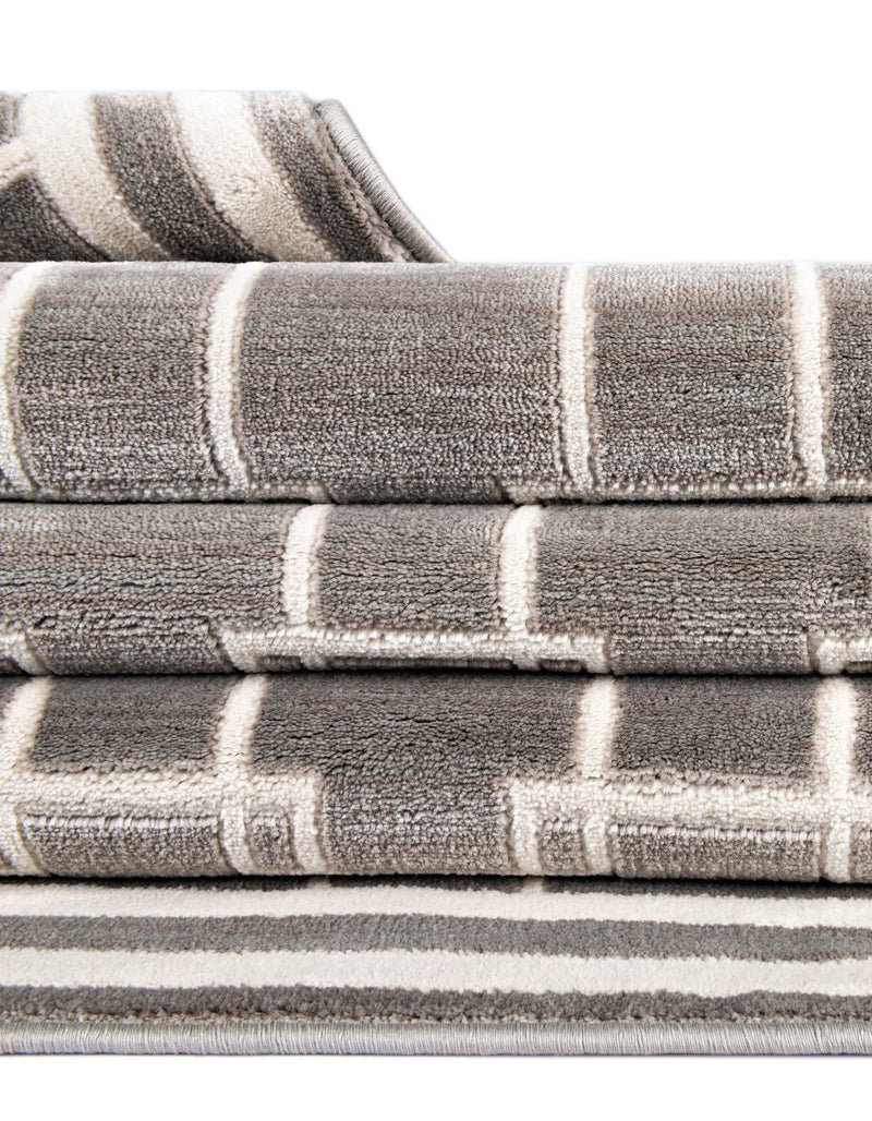 Metro Heights Collection Area Rug -  Ellis Rectangle Gray  lifestyle 11