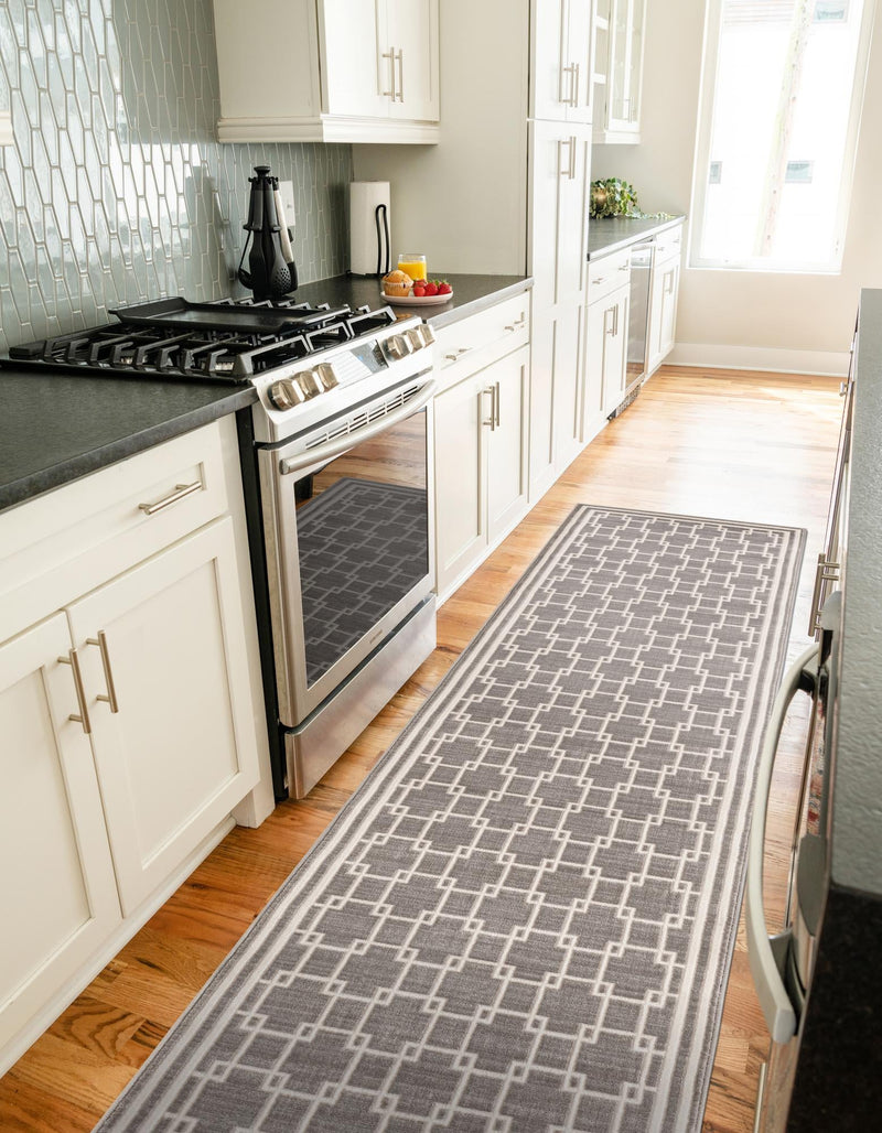 Metro Heights Collection Area Rug -  Ellis Runner Gray  lifestyle 38