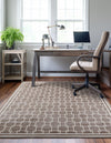 Metro Heights Collection Area Rug -  Wall Rectangle Beige  lifestyle 3