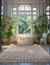 Metro Heights Collection Area Rug -  Wall Rectangle Beige  lifestyle 10