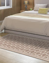 Metro Heights Collection Area Rug -  Wall Runner Beige  lifestyle 38