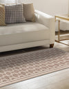 Metro Heights Collection Area Rug -  Wall Runner Beige  lifestyle 50