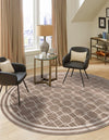 Metro Heights Collection Area Rug -  Wall Round Beige  lifestyle 49