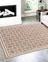 Metro Heights Collection Area Rug -  Wall Square Beige  lifestyle 27
