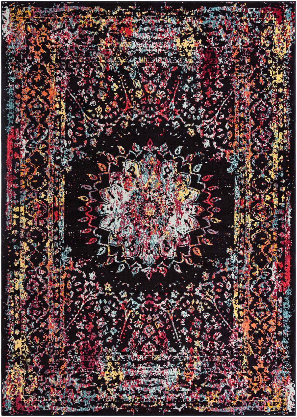 Brighton Terrace Collection Area Rug -  Withdean Rectangle Multi Main