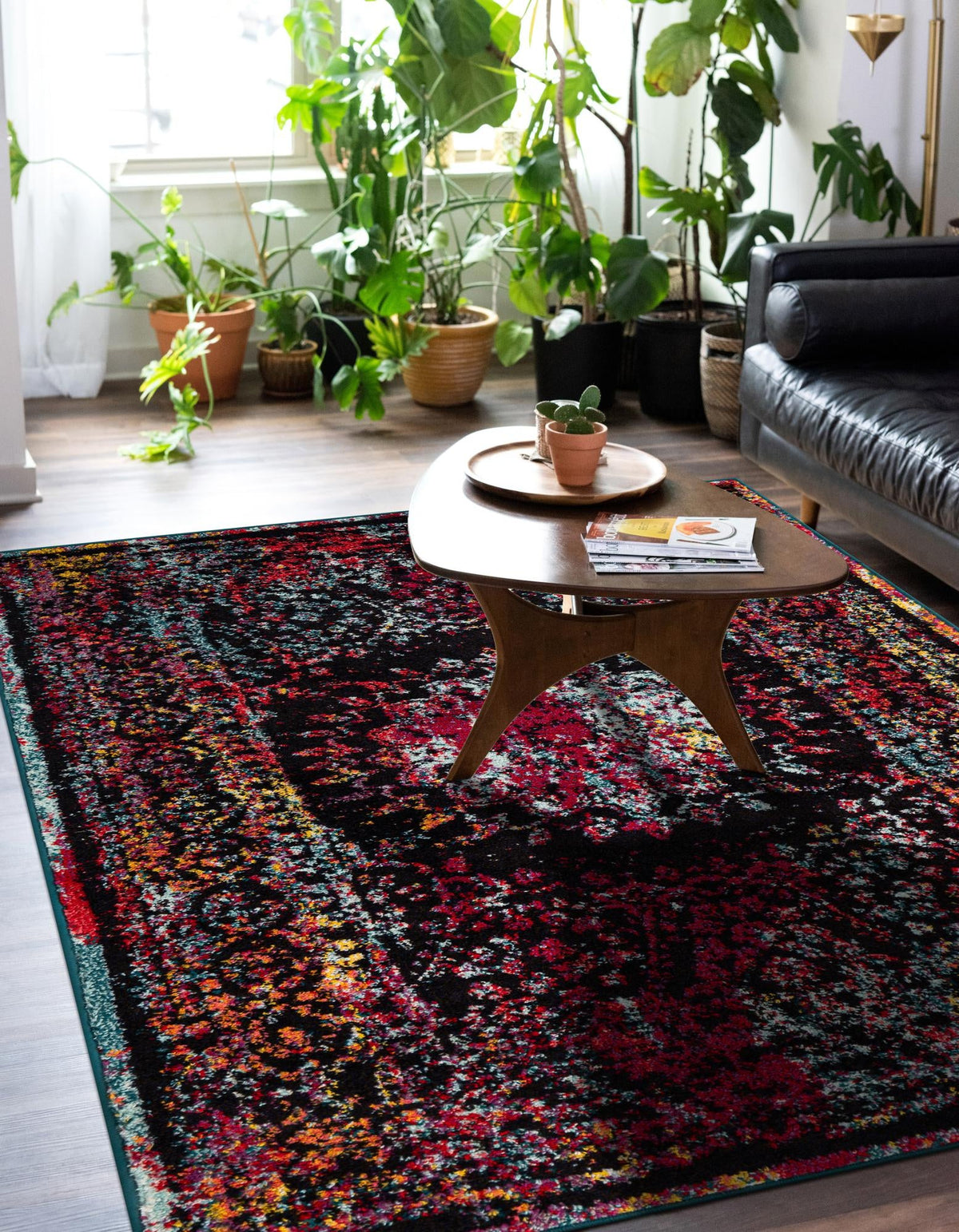 Brighton Terrace Collection Area Rug -  Withdean Rectangle Multi  lifestyle 3