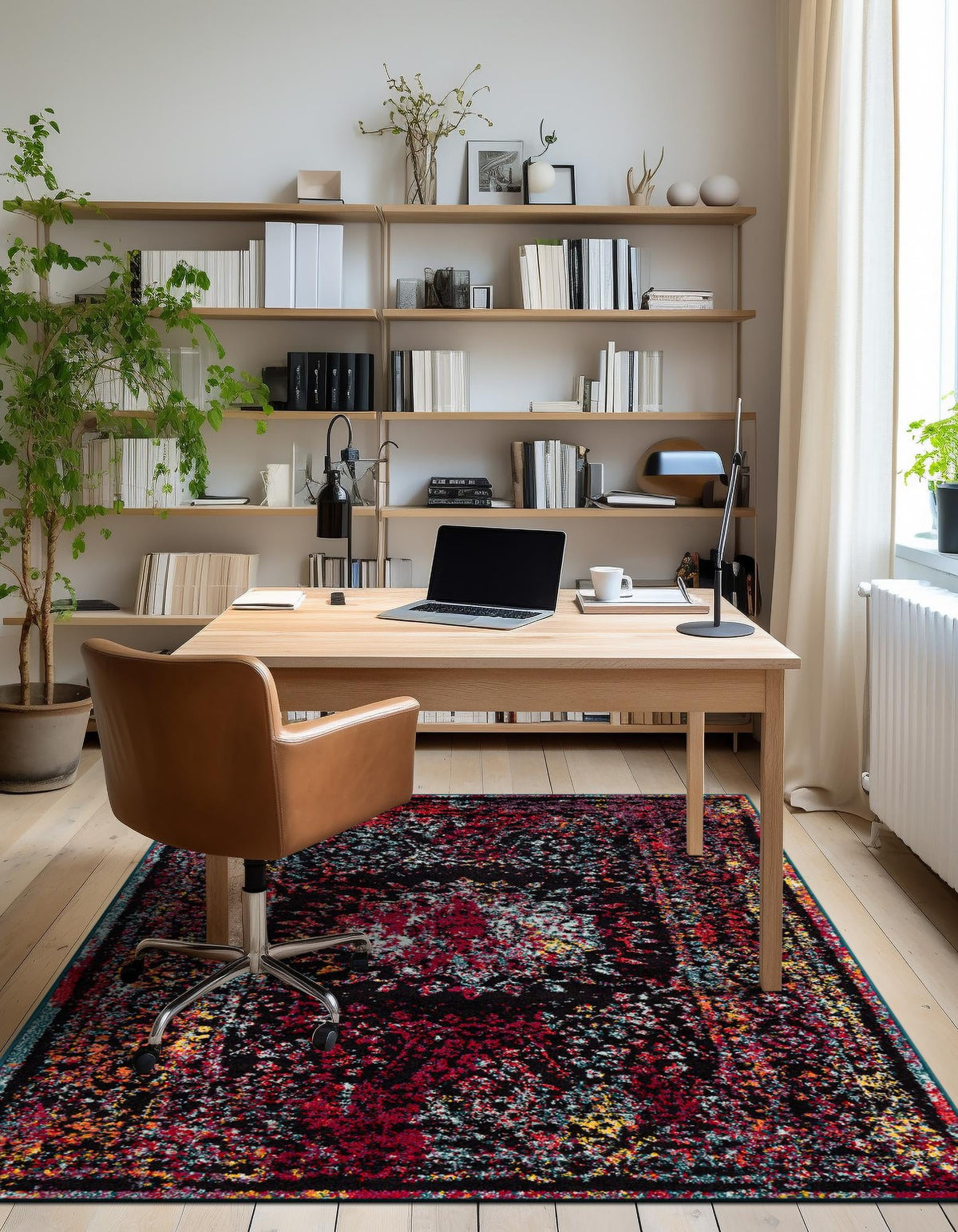 Brighton Terrace Collection Area Rug -  Withdean Rectangle Multi  lifestyle 5