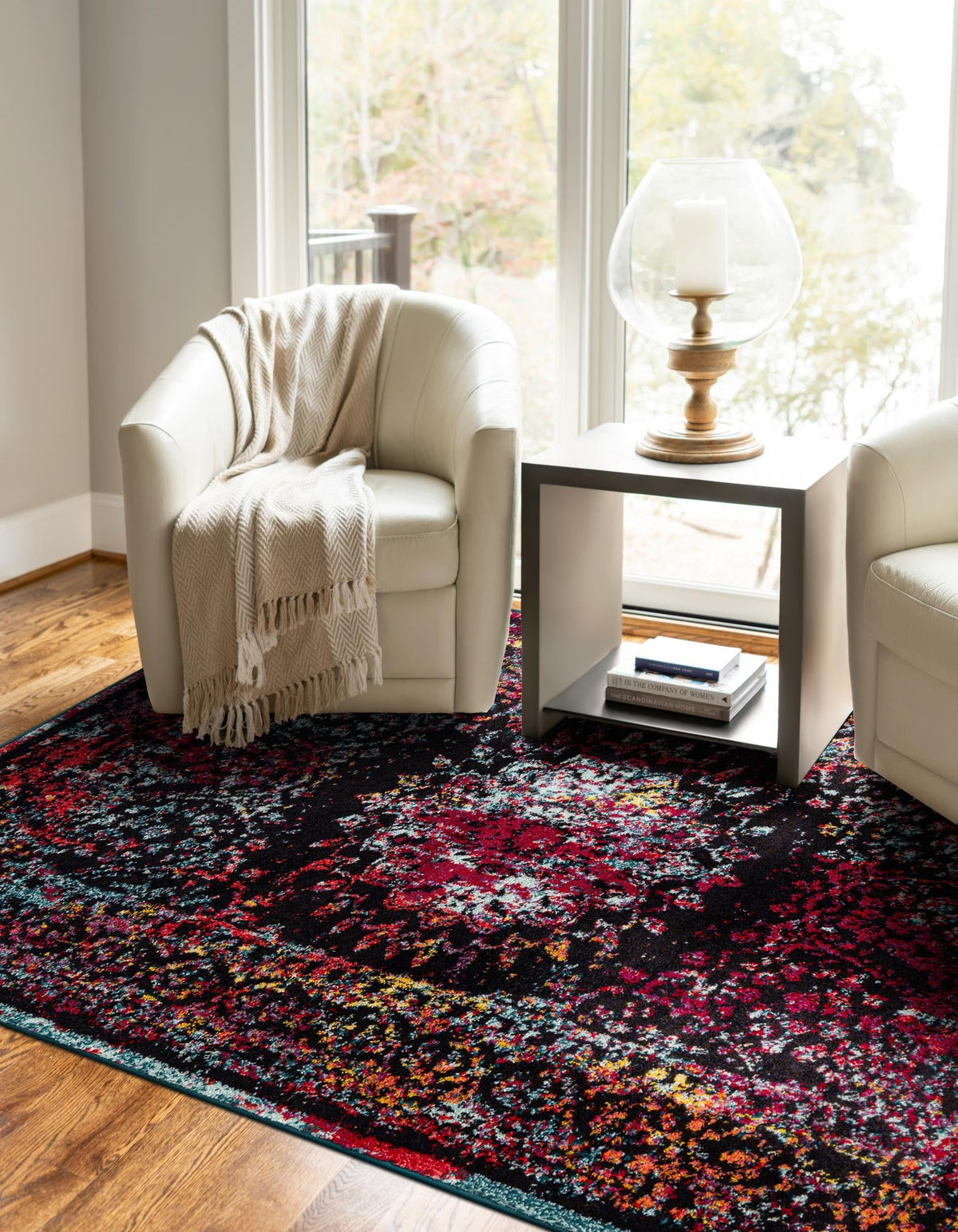 Brighton Terrace Collection Area Rug -  Withdean Rectangle Multi  lifestyle 6
