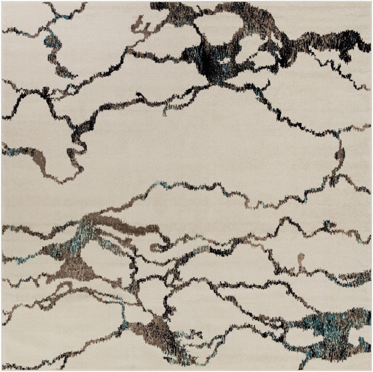 Brighton Terrace Collection Area Rug -  Aldrington Square Ivory  lifestyle 92