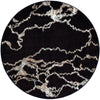 Brighton Terrace Collection Area Rug -  Aldrington Round Navy Blue  lifestyle 45
