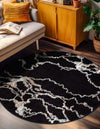 Brighton Terrace Collection Area Rug -  Aldrington Round Navy Blue  lifestyle 47