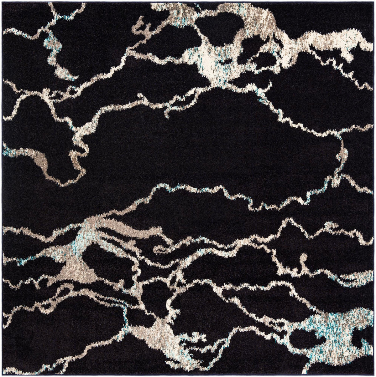 Brighton Terrace Collection Area Rug -  Aldrington Square Navy Blue  lifestyle 46