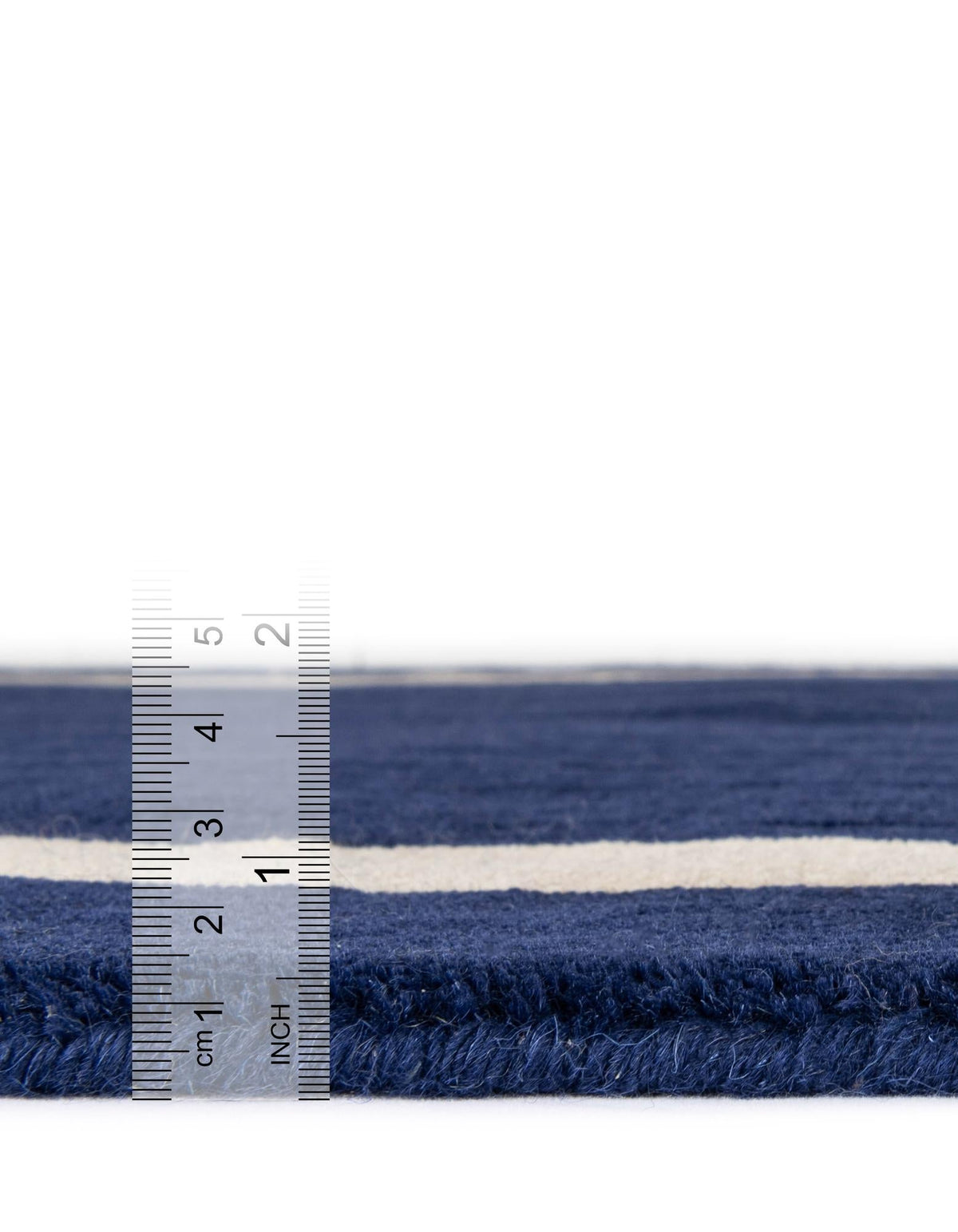Zara Hills Wool Collection Area Rug - Glenway Rectangle Cobalt Blue  lifestyle 10