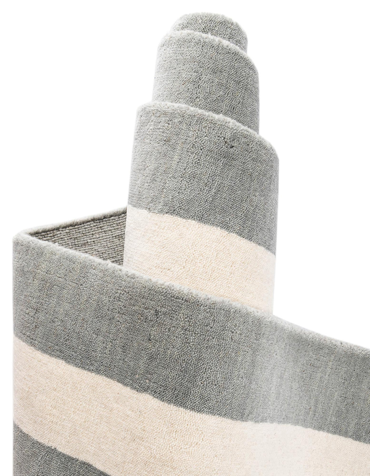 Zara Hills Wool Collection Area Rug - Glenway Rectangle Earl Gray  lifestyle 8
