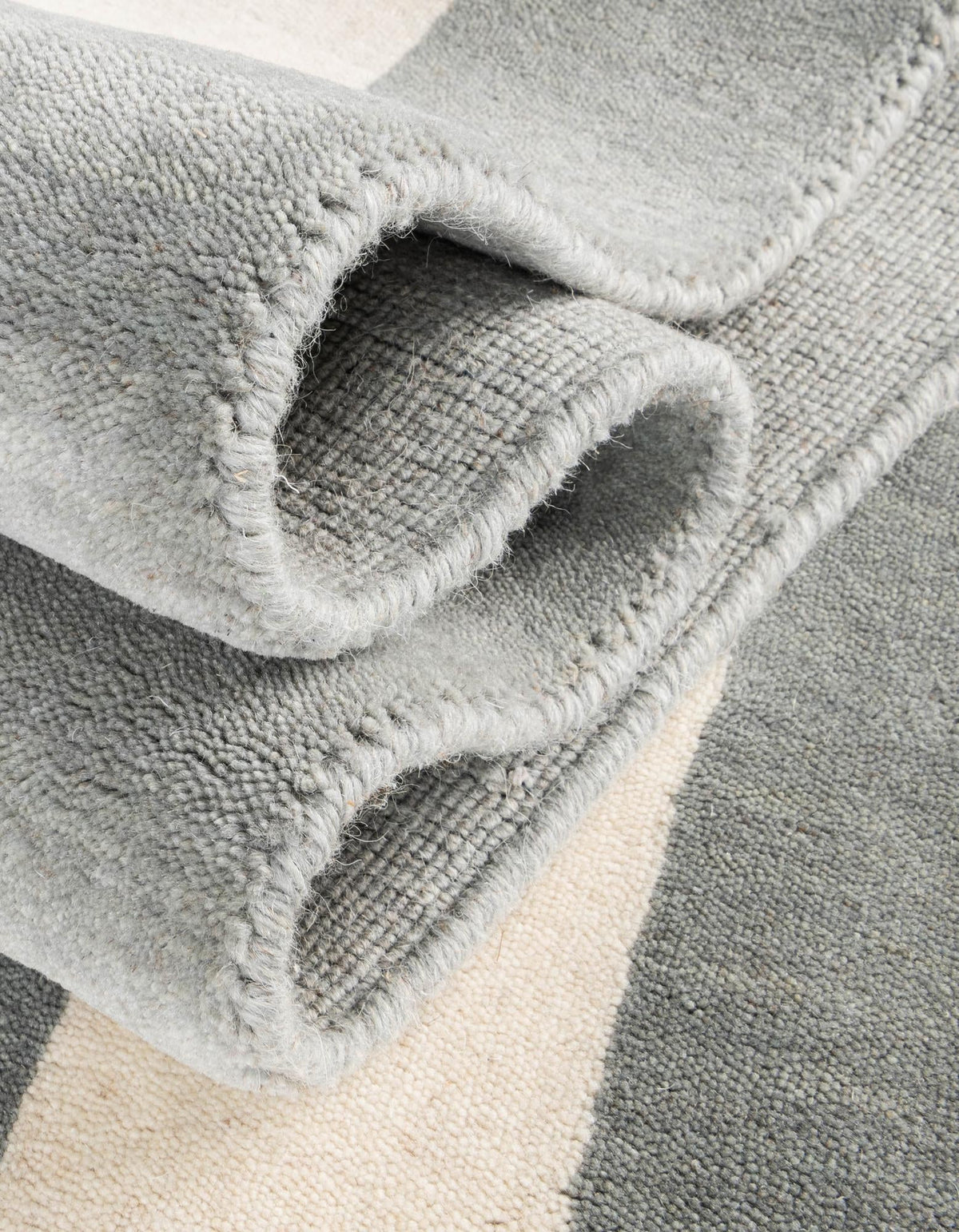 Zara Hills Wool Collection Area Rug - Glenway Rectangle Earl Gray  lifestyle 10