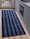Zara Hills Wool Collection Area Rug - Savannah Runner Cobalt Blue  lifestyle 13