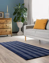 Zara Hills Wool Collection Area Rug - Savannah Runner Cobalt Blue  lifestyle 22