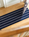 Zara Hills Wool Collection Area Rug - Savannah Runner Cobalt Blue  lifestyle 25