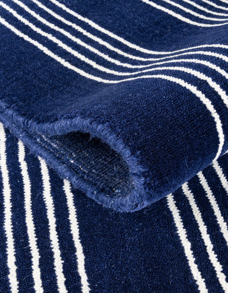 Zara Hills Wool Collection Area Rug - Savannah Runner Cobalt Blue  lifestyle 11