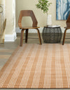 Zara Hills Wool Collection Area Rug - Savannah Rectangle Latte Brown  lifestyle 8