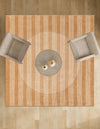 Zara Hills Wool Collection Area Rug - Savannah Square Latte Brown  lifestyle 51